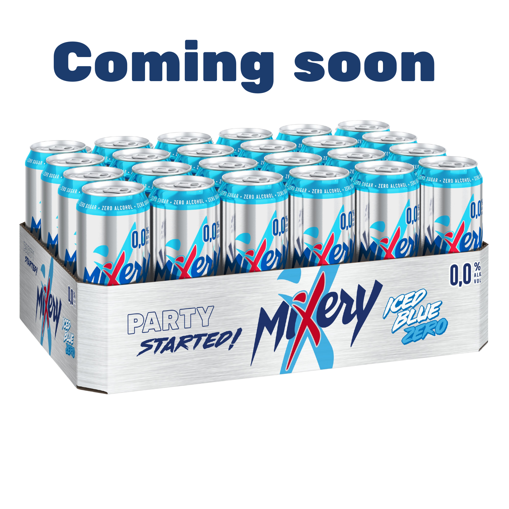 MiXery Iced Blue 0,0 zero Dose 24x0,5l