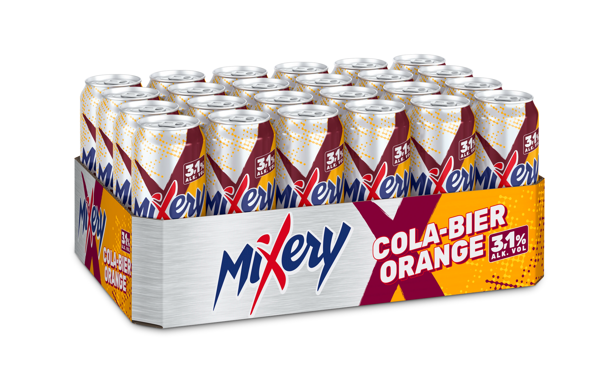MiXery Cola-Bier Orange Dose 24x0,5l