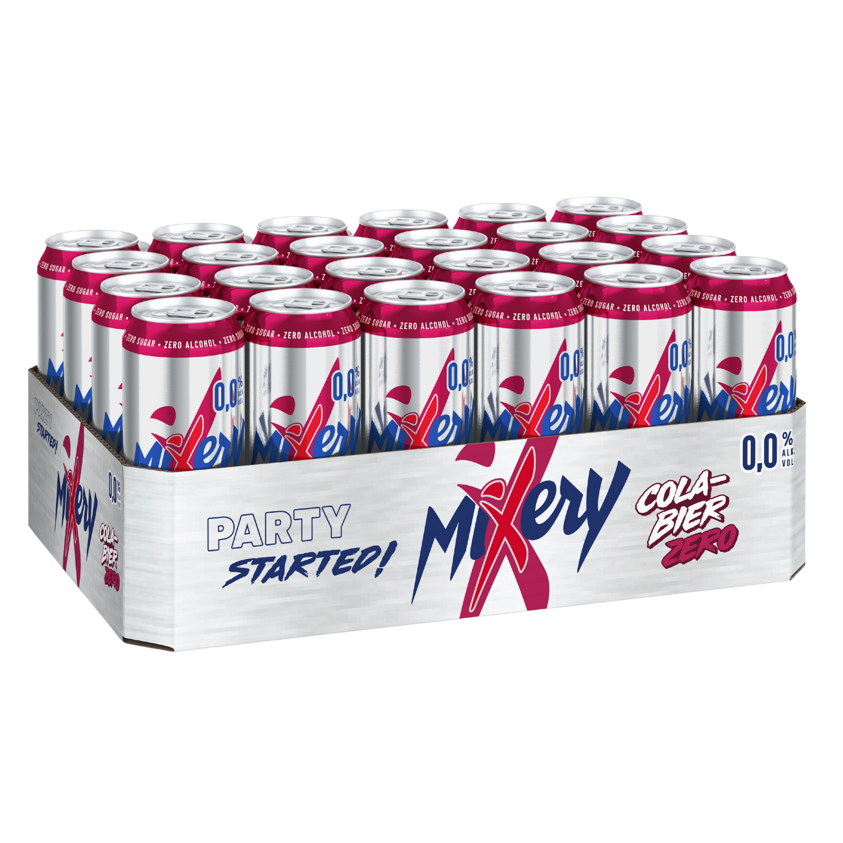 MiXery Cola-Bier 0,0 zero 24x0,5 l Dose