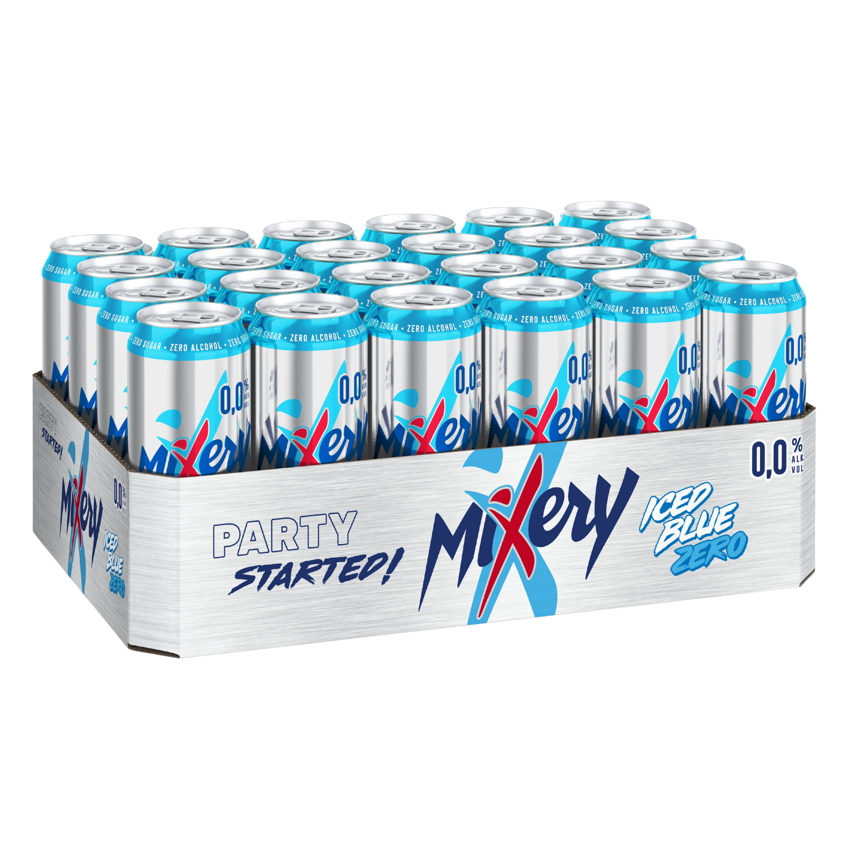 MiXery Iced Blue 0,0 zero 24x0,5 l Dose
